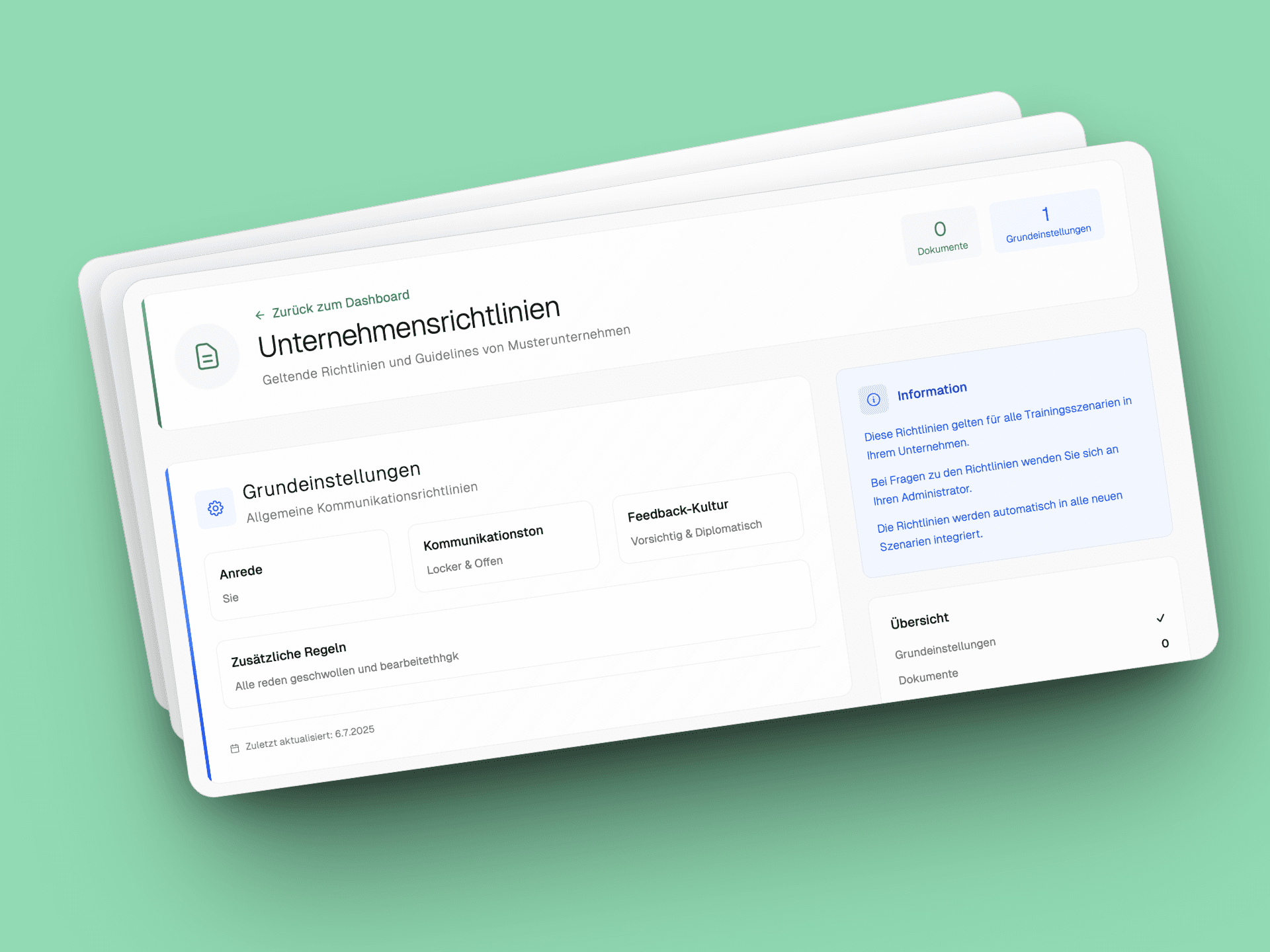 Integration eurer Vergütungsrichtlinien & Budget-Vorgaben