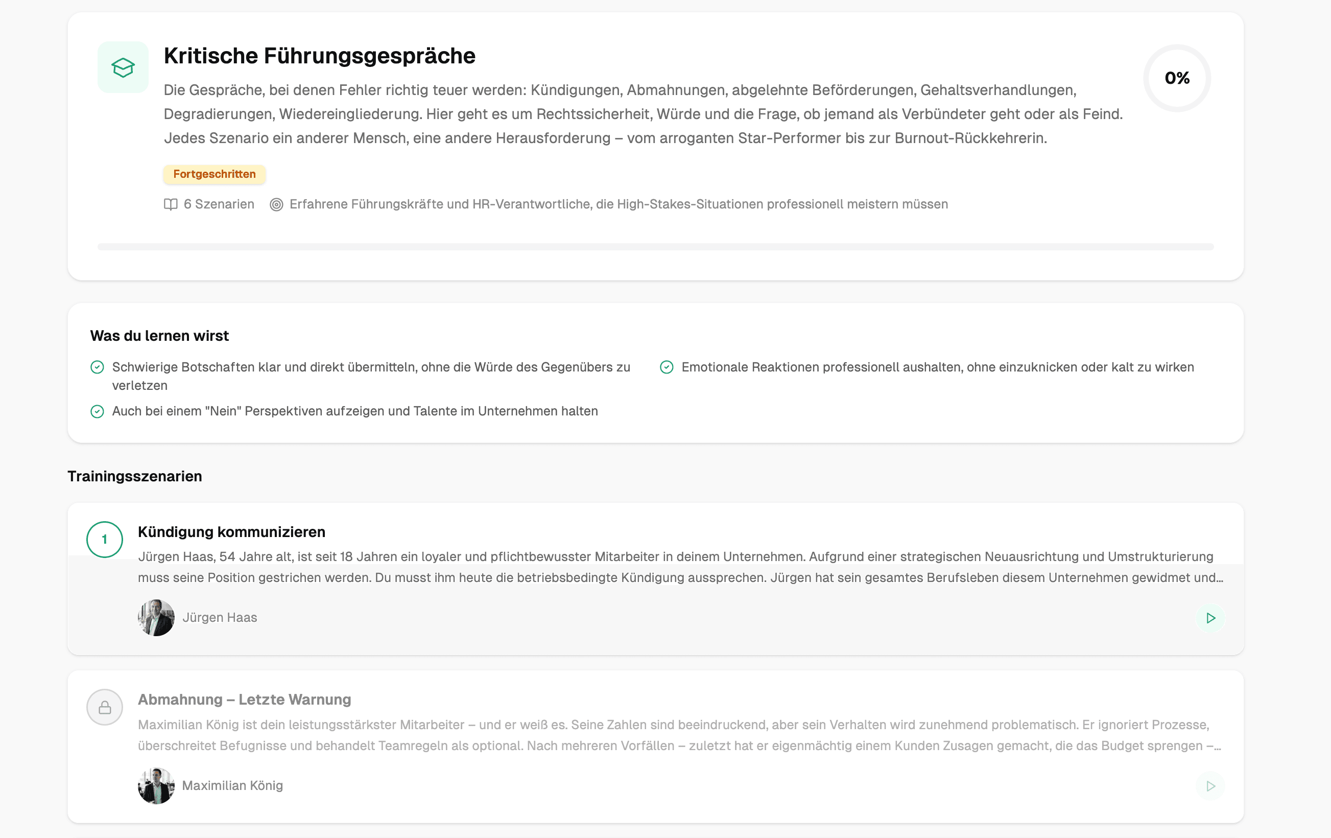 Lernpfade für systematisches Kommunikationstraining an Schnittstellen