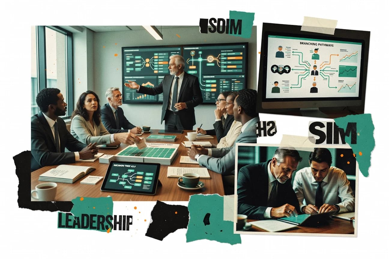 AI Leadership Simulations Statistics